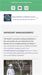 Mobile Screenshot of hbglitguild.org